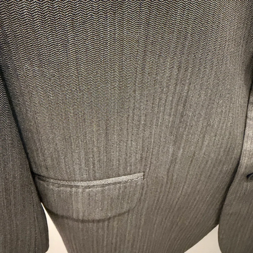 Chiavari Made in Italy Gray Wool Blazer | Reda Super 100’s | 40R 42R